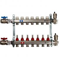 Коллекторная группа Stout 7 выходов с расходомерами